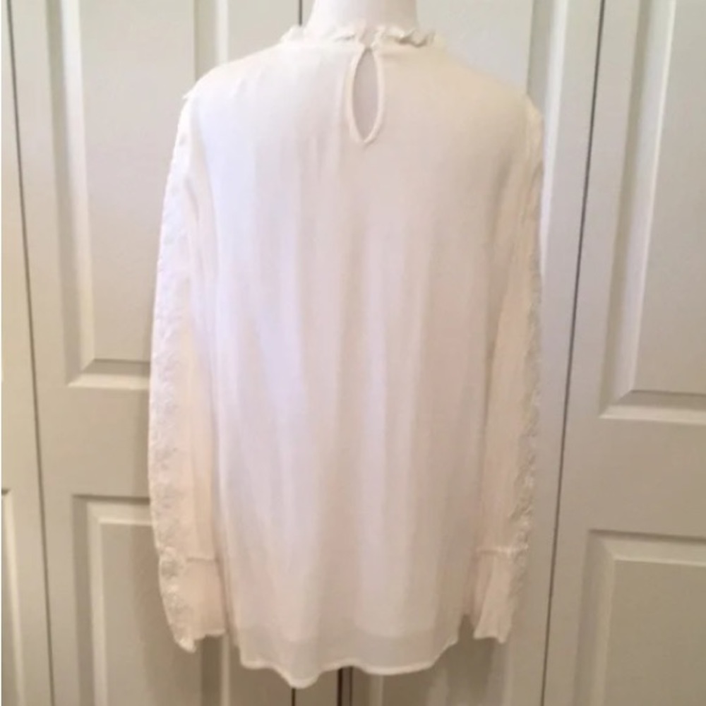 Sundance ivory lace and grace blouse Medium - Picture 3 of 4